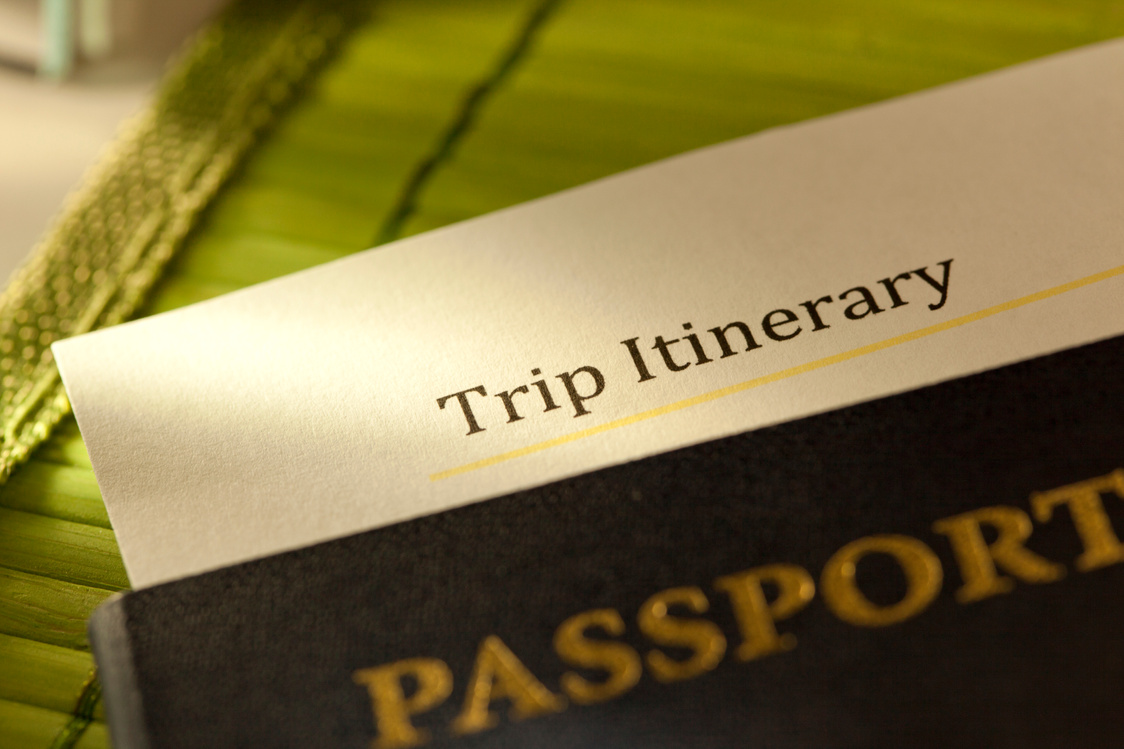 trip itinerary